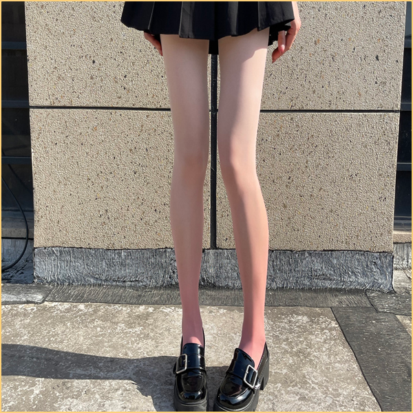 Gradient ultra-thin sheer tights